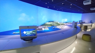 でんきの科学館・3Fでんきの旅・ジオラマ