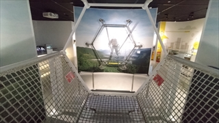 でんきの科学館・3Fでんきの旅・高圧電線体験