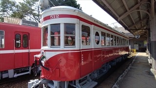 旧名鉄美濃駅・モ510形512号