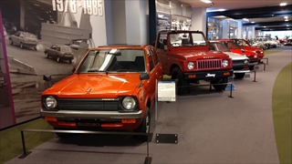 スズキ歴史館・スズキの四輪車の歴史