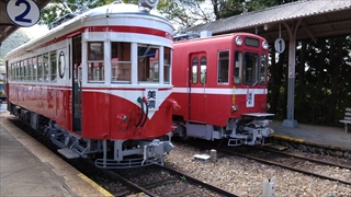 旧名鉄美濃駅・モ510型512号