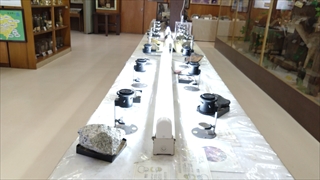 東栄町立博物館・1階右手展示