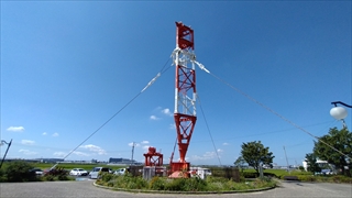 依佐美送信所記念館／アンテナ支柱
